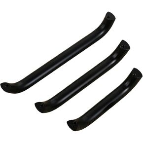 سبائك الألومنيوم الأسود خزانة المطبخ مقابض درج يسحب الأثاث مقبض الأجهزة 1 قطعة (7 ، حفرة الملعب 96) in Kuwait