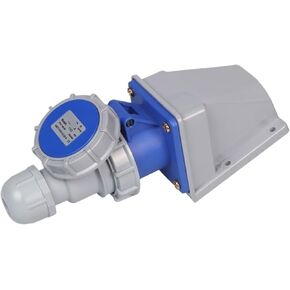 IP67 waterproof industrial aviation male and female docking three-core 16A three-phase explosion-proof socket(Connector set IP67) in Kuwait