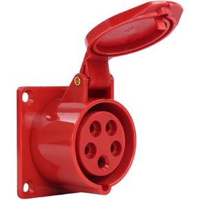 Solid industrial and socket 5 core 32A male and female docking waterproof explosion-proof aviation connector 380V(Concealed socket) in Kuwait