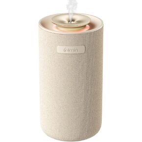 Auto-Start/Stop 2-in-1 Car Diffuser, Waterless Essential Oil Diffuser & Auto Air Freshener for Home Aromatherapy, Cordless Adjustable Fragrance Diffuser Compatible with 5/10/15ml Bottles in Kuwait