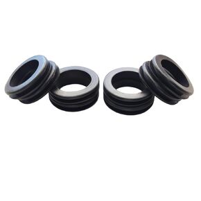 8-Pack of Rubber Grommets 2" Inside Diameter - 1/4" Groove Width - Fits 2-1/4" Drill Holes. Ideal for Sealing, DIY Projects, Wire Protection, and Cable Management in Kuwait