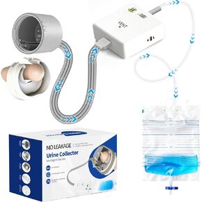 Electric Male Urine Collector Portable Wearable Urinal Device with Silicone Cup USB Rechargeable Pump for Elderly and Outdoor Use in Kuwait