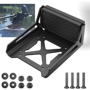 Universal Transom Trolling Motor Mount for Kayaks,Heavy Duty Marine-Grade Stern Drive Trolling Motor Mounting Bracket for Any Boat with a Flat Stern, Universal Fit for Electric Trolling Motors Only in Kuwait