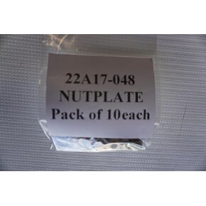 Nutplate 22A17-048 Steel Nut, Sel-Locking, Plate 10ea/ Pack for Aircrtaft in Kuwait