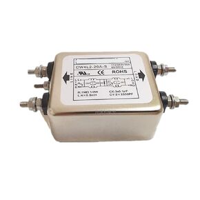 Single-Phase Power Filter CW4E-30A-S 10A 20A 30A Double-Stage Purification AC 220V Terminal Block(CW4EL2-10A-SR 10A) in Kuwait