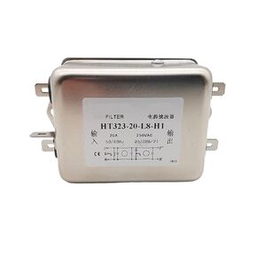 Direct Power Supply Filter HT323-20-L8-H1 220V 20A Anti-Interference Power Purification in Kuwait