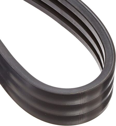 حزام على شكل حرف V من Gates 3/B60 Hi-Power II Powerband، القسم B، العرض الإجمالي 1-31/32 بوصة، الارتفاع 13/32 بوصة، محيط الحزام الخارجي 63.0 بوصة in Saudi Arabia