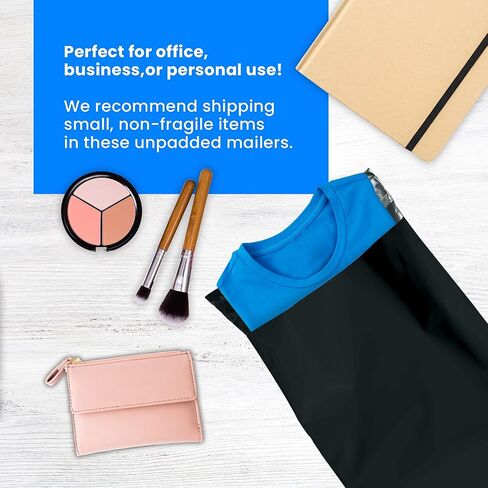 ريلي. (440 قطعة) بريد بولي 10 × 13 بوصة، أسود | أكياس شحن للملابس، الأعمال الصغيرة | أكياس بولي سوداء للشحن، 10 × 13 بوصة | بريد/تغليف | أظرف غير مبطنة ذاتية الغلق in Kuwait