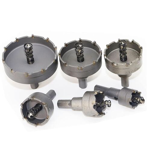 Tipped Drill Bit 22mm/30mm/35mm/45mm/50mm/65mm 6Pcs/Set in Saudi Arabia