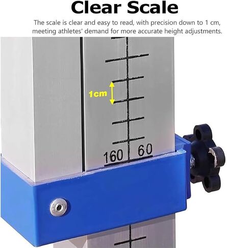 أعمدة القفز العالي في مجال المنافسة من الألومنيوم، معيار تدريب القفز العالي المحمول، مع إطارين قائمين قابلين للتعديل، اختبار أحداث القفز لألعاب القوى، للمدرسة في الهواء الطلق in Kuwait