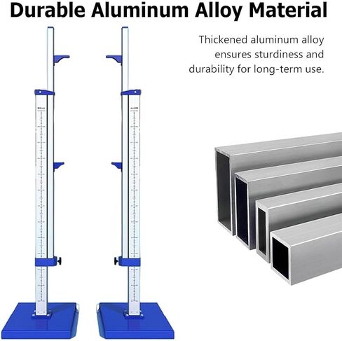 High Jump Standards,Portable Competition Track and Field High Jump Standards (1 Pairs), Aluminum High Jump Training Equipment,Adjustable Height in Kuwait