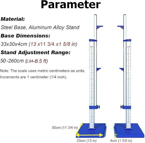 High Jump Standards,Portable Competition Track and Field High Jump Standards (1 Pairs), Aluminum High Jump Training Equipment,Adjustable Height in Kuwait