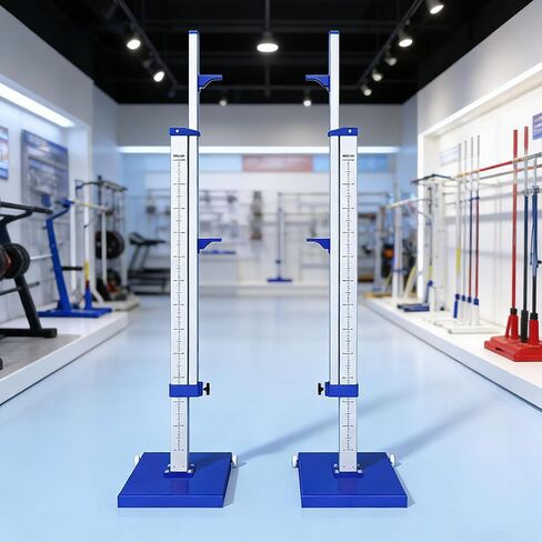 أعمدة القفز العالي في مجال المنافسة من الألومنيوم، معيار تدريب القفز العالي المحمول، مع إطارين قائمين قابلين للتعديل، اختبار أحداث القفز لألعاب القوى، للمدرسة في الهواء الطلق in Kuwait