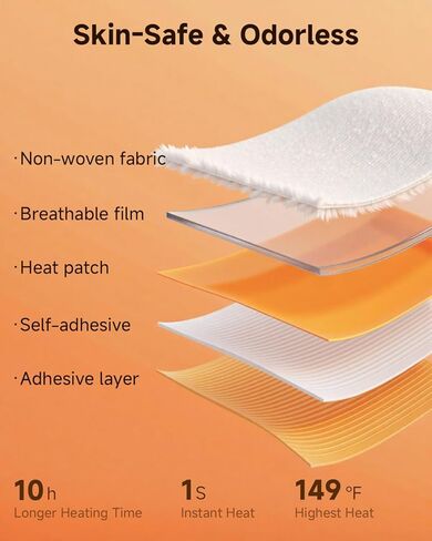 YOSHENNMO Hand Warmers Disposable - Up to 10 Hours of Heat, Super Long Lasting Air Activated Warmers, Quick & Easy Activation, Portable Odor, Free Warmth for Hands in Saudi Arabia
