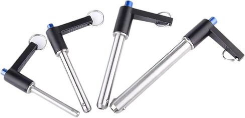 Locking Pins,1pc VCN118 Ball Head Fastening Locating Pin, L-Shaped Handle Button Quick Release Pin Accessories, VCN118-6-75mm ( Color : Model - Dia. - Length , Size : VCN118-6-80mm ) in Saudi Arabia
