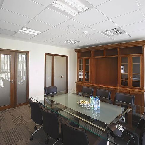Armstrong Ceiling Tiles; 2x2 Ceiling Tiles - 16 pc White; Acoustic Ceilings for Suspended Grid; Sahara 271 in Saudi Arabia