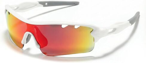 Sports Sunglasses for Men Women - Cycling Sunglasses for Running Baseball Driving Fishing UV400 Protection in Saudi Arabia