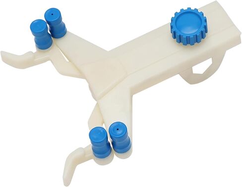 stonylab Plastic Burette Clamp, Single Adjustable Buret Clamp, Butterfly Style Spring Loaded for Titration, Laboratory Accessory in Saudi Arabia