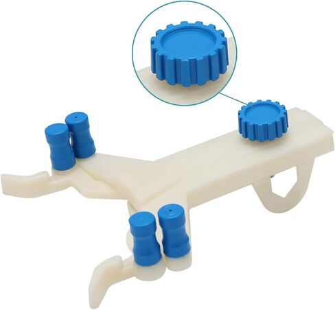 stonylab Plastic Burette Clamp, Single Adjustable Buret Clamp, Butterfly Style Spring Loaded for Titration, Laboratory Accessory in Saudi Arabia