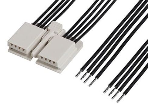 Molex/Waldom، 216331-1081، مجموعة كابلات Edgelock-to-Pigtail Off-The-Shelf (Ots) 2.00 مم طلاء القصدير (Sn) (15 قطعة/عناصر) in Kuwait