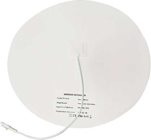 نافذة مضادة للضباب شفافة مضادة للماء، طبقة تسخين إلكترونية واقية، طبقة تسخين إلكترونية 110 فولت، وسادة تسخين للحمام، مرآة كهربائية، وسادة تقليل الضباب للحمام in Kuwait