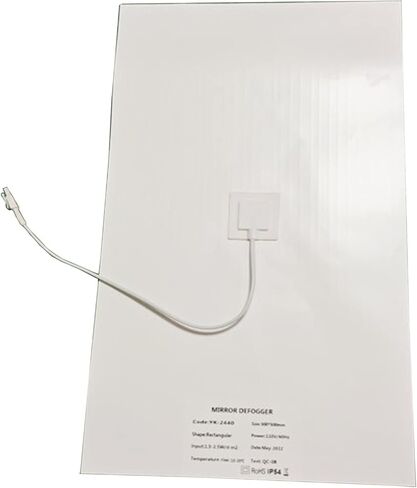 نافذة مضادة للضباب شفافة مضادة للماء، طبقة تسخين إلكترونية واقية، طبقة تسخين إلكترونية 110 فولت، وسادة تسخين للحمام، مرآة كهربائية، وسادة تقليل الضباب للحمام in Kuwait