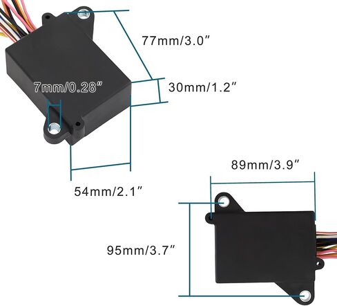 GOOFIT CDI Box Unit Assy 68T-85540-00 بديل للمحرك الخارجي 8HP 9.9HP 4 السكتة الدماغية المحرك in Saudi Arabia