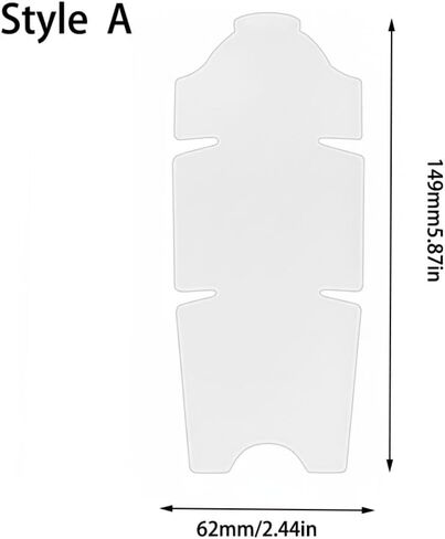 2Pcs Bike Crank Arm Protection Film - Full Wrap TPU Transparent Stickers Protector Cover for Mountain & Road Bicycles,Easy to Apply in Saudi Arabia