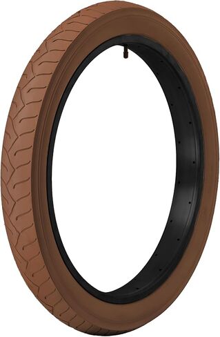 24x3 Bike Tires - Color Tires, Fits Cruisers, E-Bike & Mountain Bikes, Fat Tire Bikes, Non-Foldable, Puncture Resistant in Saudi Arabia