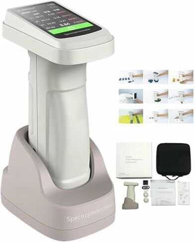 مقياس الألوان الطيفي المحمول، مقياس الطيف الضوئي الرقمي، مع دقة تكرار عالية للغاية، تخزين 0.03، تخزين كبير لتطبيق البيانات 10000 in Kuwait