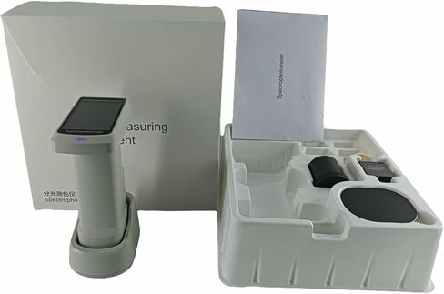 مقياس الألوان الطيفي المحمول، مقياس الطيف الضوئي الرقمي، مع دقة تكرار عالية للغاية، تخزين 0.03، تخزين كبير لتطبيق البيانات 10000 in Kuwait