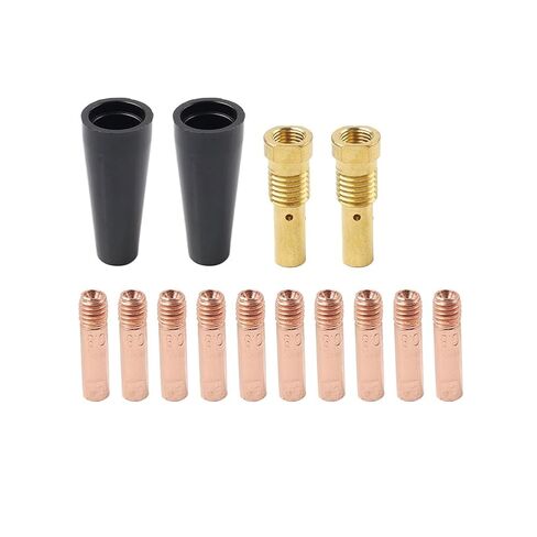MIG Welding Equipment Gasless Nozzle Contact Tips Kit 0.030" for MB14AK Torch 2Pcs in Saudi Arabia
