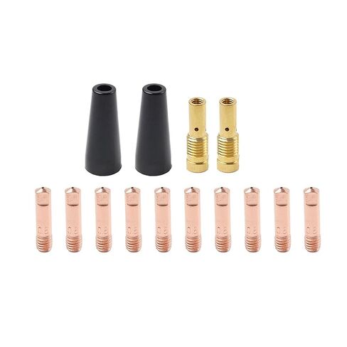 MIG Welding Equipment Gasless Nozzle Contact Tips Kit 0.030" for MB14AK Torch 2Pcs in Saudi Arabia