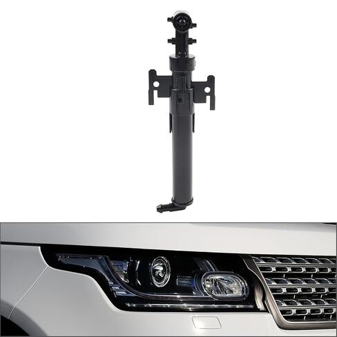 Headlamp Washer Nozzle Front Jet Sprayer Headlight 1 Pc for Land Rover for Range Sport All Engine Utility 14-17 ABS Right in Saudi Arabia