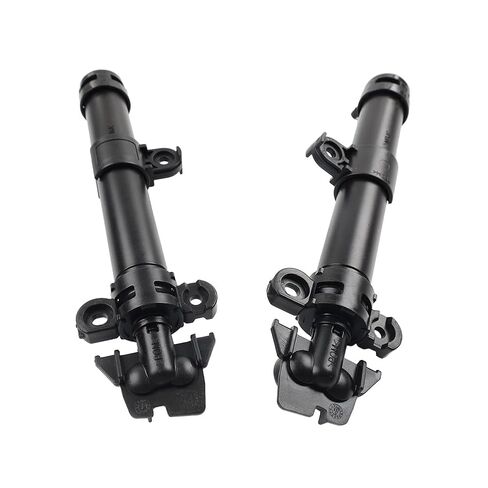 1 Pair Front Jet Sprayer Headlight Washer Nozzle Headlamp ABS Left& Right for Jaguar XF V6 3.0L Supercharged Sedan 2013-2015 in Saudi Arabia