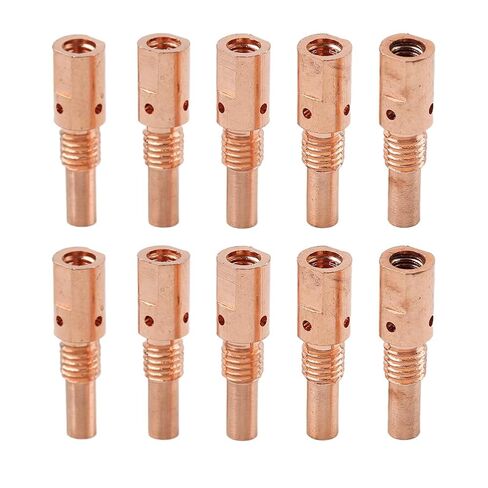 10Pc Tips Holder Mig Welding Nozzle MIG Gun Accessory Gas Diffusers Tip Holders in Saudi Arabia
