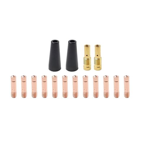 2Pcs Gasless Nozzle MIG Welding Equipment Contact Tips Kit 1.6mm for MB 14AK Torch in Saudi Arabia