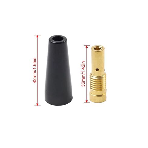 2Pcs Gasless Nozzle MIG Welding Equipment Contact Tips Kit 1.6mm for MB 14AK Torch in Saudi Arabia