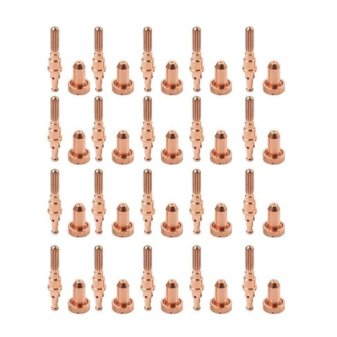 9-8210 Nozzle Tips Plasma Cutting Equipment Electrode Consumables 10Pcs 9-8215 for SL60 SL100 Series Torches Copper in Saudi Arabia