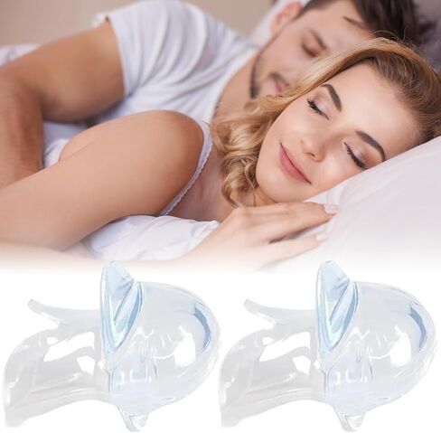 حل الشخير - أجهزة مكافحة الشخير، 2 عبوة جهاز سدادة الشخير للرجال والنساء - H89 in Kuwait