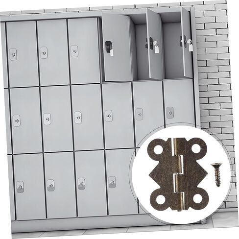 144pcs Vintage Butterfly Hinges for Boxes Easy to Install Resistant for Jewelry Wine Boxes Cabinets and Projects in Saudi Arabia