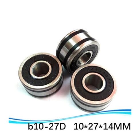 1pcs Generator Bearings B10-27D B10-50T 10 * 27 * 14MM * Inch Bearing Steel Deep Groove Ra 0.8 in Saudi Arabia