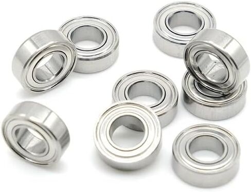 5 قطعة ABEC-7 MR125ZZ MR125 ZZ L-1250ZZ 5x12x4mm ختم معدني مصغرة كرة أخدود عميقة تحمل in Kuwait