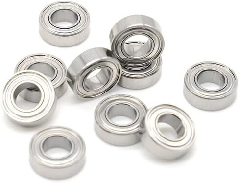 5 قطعة ABEC-7 MR125ZZ MR125 ZZ L-1250ZZ 5x12x4mm ختم معدني مصغرة كرة أخدود عميقة تحمل in Kuwait