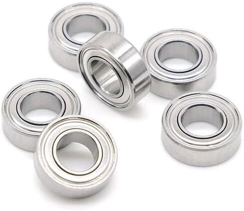5 قطعة ABEC-7 MR125ZZ MR125 ZZ L-1250ZZ 5x12x4mm ختم معدني مصغرة كرة أخدود عميقة تحمل in Kuwait