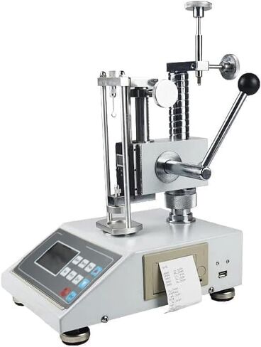 Spring Testing Machines Spring Tension and Compression Tester with Printer Maximum Testing Load 10N/1Kg/2.2Lb Maximum Measurable Spring Free Length 80mm Automatic Peak Value in Saudi Arabia