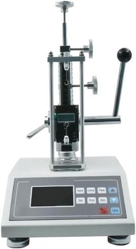 Spring Tension and Compression Tester Digital Spring Tester Meter with Printer Maximum Testing Load 10N/1Kg/2.2Lb Printed and Stored Maximum,MinimumAnd Mean Value Indication Error ±1% in Saudi Arabia