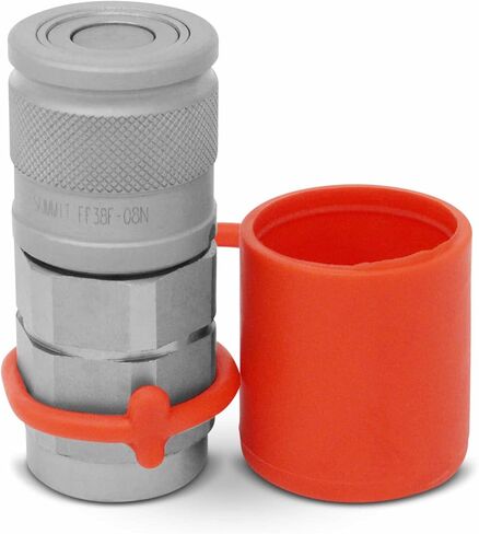 قارنة توصيل أنثى هيدروليكية سريعة التوصيل مقاس 3/8 بوصة ذات وجه مسطح، خيط SAE مقاس 1/2 بوصة in Kuwait