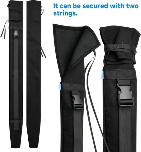 حقيبة تخزين مظلة الجولف Xxerciz مع حزام كتف قابل للتعديل، غطاء مظلة مطر من النايلون، حقيبة بديلة محمولة لمظلة الجولف العالمية للسفر والمشي في الجولف in Kuwait