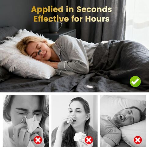 120Pcs Nasal Strips for Snoring, Extra Strength Nose Strips Breathing, Nose Tape for Sports and Sleep, Anti Snoring Strips Help Stop Snoring and Nasal Congestion Relief in Saudi Arabia
